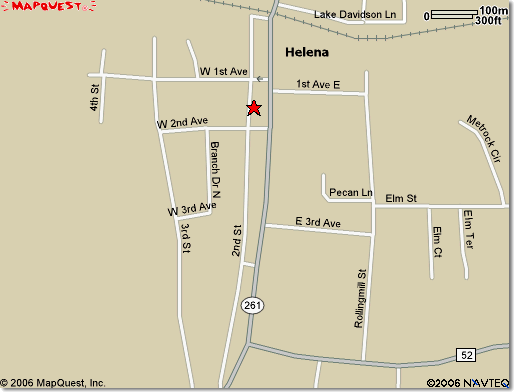 Map of Helena's Family Doctor
